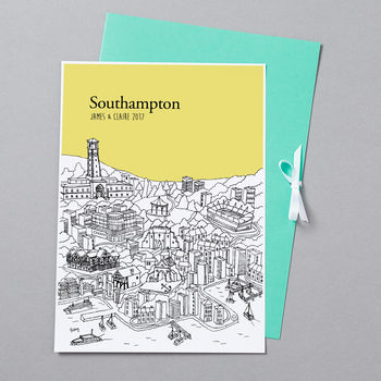Personalised Southampton Print, 10 of 10