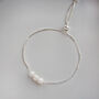 30th Birthday Pearl Sliding Bracelet, thumbnail 3 of 8