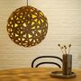 Caramel Build Your Own Puzzle Pendant Lamp, thumbnail 1 of 8