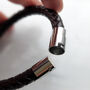 Mens Bracelet With Engraved Name And Star Sign Rings, thumbnail 9 of 10