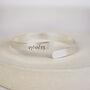 Sterling Silver Engraved Christening Bangle, thumbnail 3 of 4