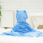 Personalised Hippo Children's Hooded Towel, thumbnail 3 of 10