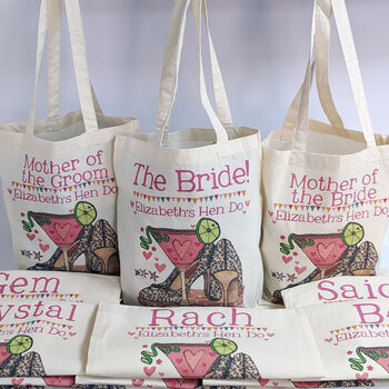 Personalised Hen Party Bags, 4 of 8