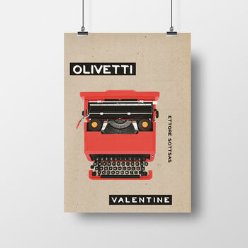 Typewriter Print, Retro Valentine, 3 of 4