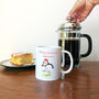 Personalised Christmas Puffin Mug, thumbnail 3 of 6