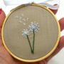 Dandelion Embroidery/Up Cycling Clothing Kit, thumbnail 9 of 10