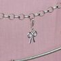Sterling Silver Bow Charm, thumbnail 2 of 8