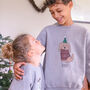 Personalised Jolly Dogs Children's Christmas Jumper, thumbnail 2 of 8