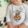 Personalised My First Halloween Bodysuit Or Tshirt, thumbnail 1 of 7