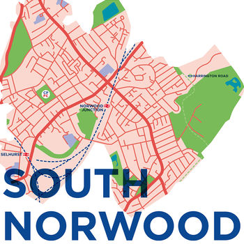 Se25 South Norwood A3 Print, 2 of 2