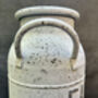 White Metal Milk Churn Vase – Round Decorative, thumbnail 12 of 12