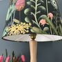 Hester Dark Forest Green Floral Empire Lampshade, thumbnail 3 of 10