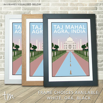 Taj Mahal, Agra, India Print, 2 of 5