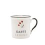 Darts Mug Gift “Darts Legend” – Darts Player Tea Coffee Cup, thumbnail 4 of 5