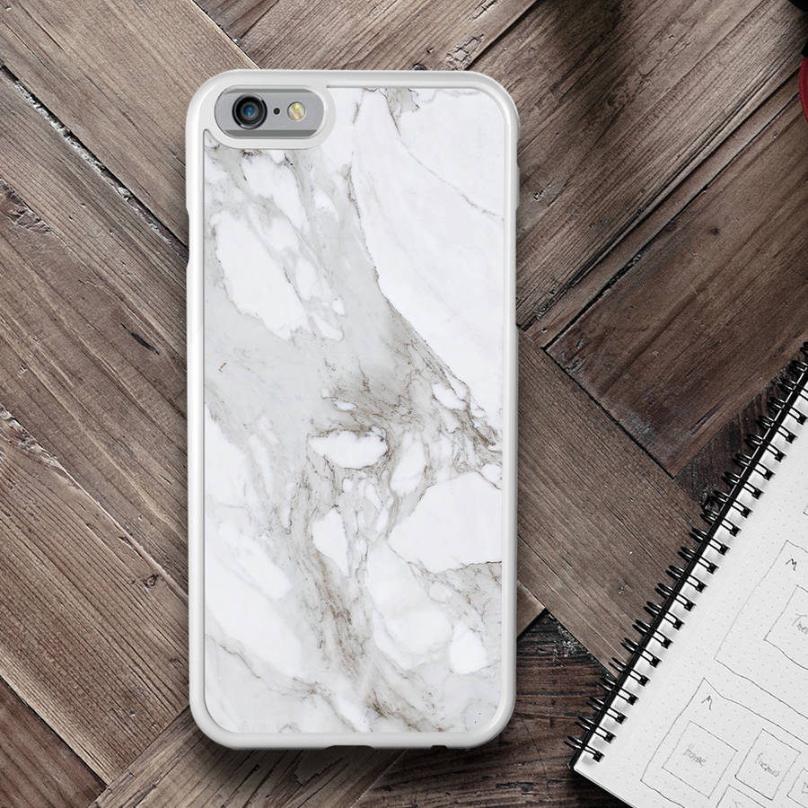 Marble Iphone Case Personalised By Crank Notonthehighstreet Com