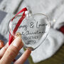 Couples First Christmas Together Bauble, thumbnail 6 of 6