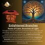 Enlightened Branches Mango Wood Oil Burner Box, thumbnail 5 of 6