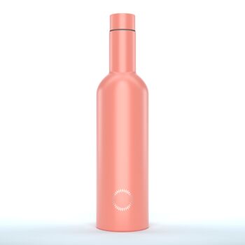 Pink Insulated Wine Bottle Cooler, 3 of 8