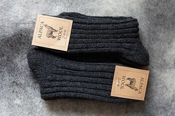 Alpaca Socks Two Pairs, 4 of 4