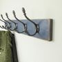 Reclaimed Painted Wooden Coat Hook Personalise, thumbnail 1 of 3