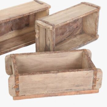 Vintage Reclaimed Wooden Box, 3 of 3