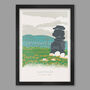 Dartmoor National Park Poster Print, thumbnail 1 of 5