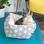 Small Fluffy Cat Cave Bed, thumbnail 7 of 7