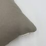 Square Ikat Silk Cushion Gold Zigzag, thumbnail 10 of 10