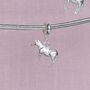 Zebra Charm Sterling Silver, thumbnail 4 of 8