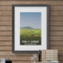 Pen Y Ghent Yorkshire Dales Art Print, thumbnail 3 of 4