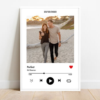 Personalised Song Print, 3 of 3