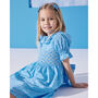 Turquoise Dress With Hair Miniclips Accessory, thumbnail 2 of 3
