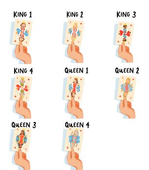 Personalised King And Queen Of My Heart Print, 9 of 9