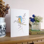 Kingfisher Greeting's Card, thumbnail 2 of 5