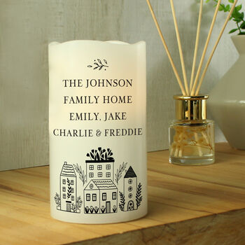 Personalised Home LED Candle, 2 of 4