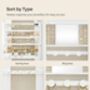 LED Mirror Jewellery Cabinet Storage Unit, thumbnail 7 of 9