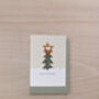 Pack Of Four Cute Scandi Eco Friendly Christmas Cards, thumbnail 5 of 6