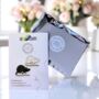 Two Piece Black And White Rat Mouse Enamel Pin Brooch Set, Lapel Badge Gift For Animal Lovers And Rat Owners, thumbnail 2 of 8