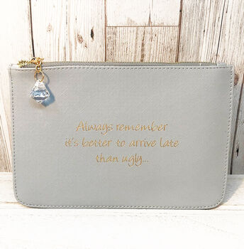 Words Make Up Bag Pouch, 11 of 12