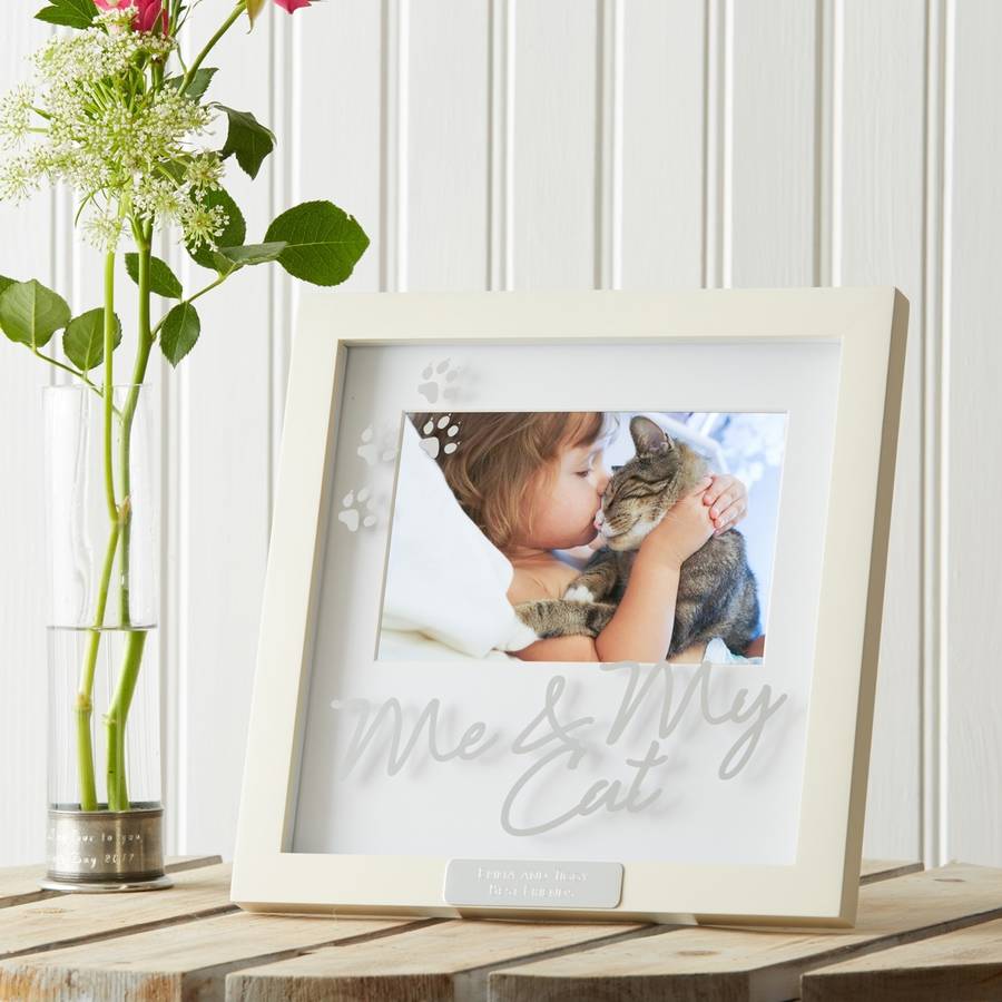 cat lovers photo frame by babyfish