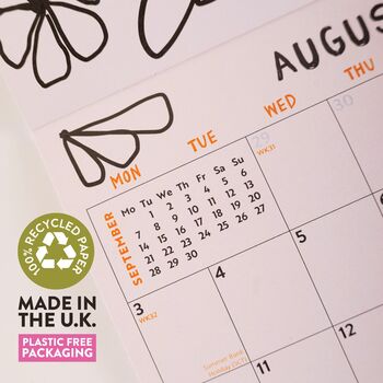 2026 Colouring Calendar | Doodle In, Creative Fun, 7 of 8