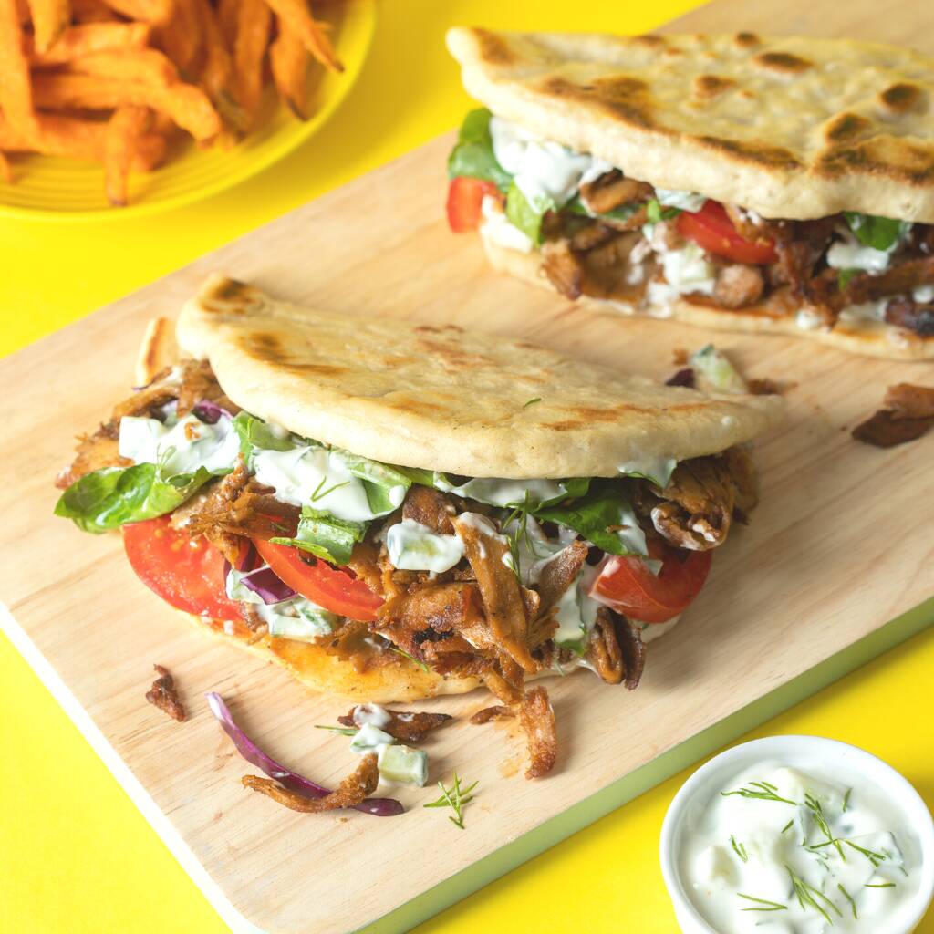 Kebab Night Vegan Wrap Recipe Gift Kit By chefs for foodies