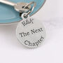 Retirement Gift Keyring Personalised Next Chapter, thumbnail 5 of 9