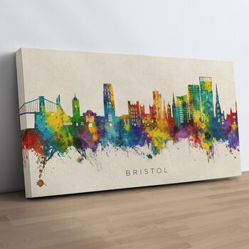 Bristol England Skyline Cityscape Black White, 10 of 12