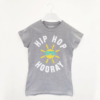 Hip Hop Hooray Sunshine Women's Slogan T Shirt, 2 of 2