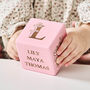 Personalised Birth Flower New Baby Gift Keepsake Block, thumbnail 10 of 12
