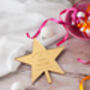 Personalised New Home Christmas Tree Star Topper, thumbnail 3 of 7