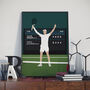 Jannik Sinner Tennis Print, thumbnail 1 of 4