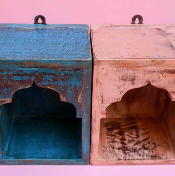 Pink Indian Arched Shelf, 5 of 12