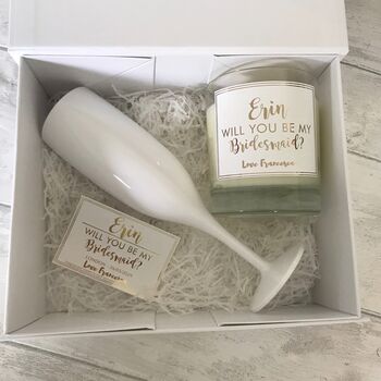 Personalised Champagne Flutes Perfect For Hen Party, 5 of 6